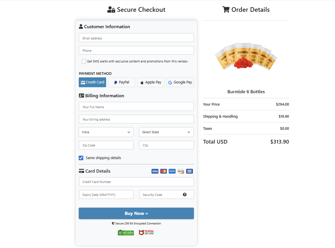 glucoberry-order-page